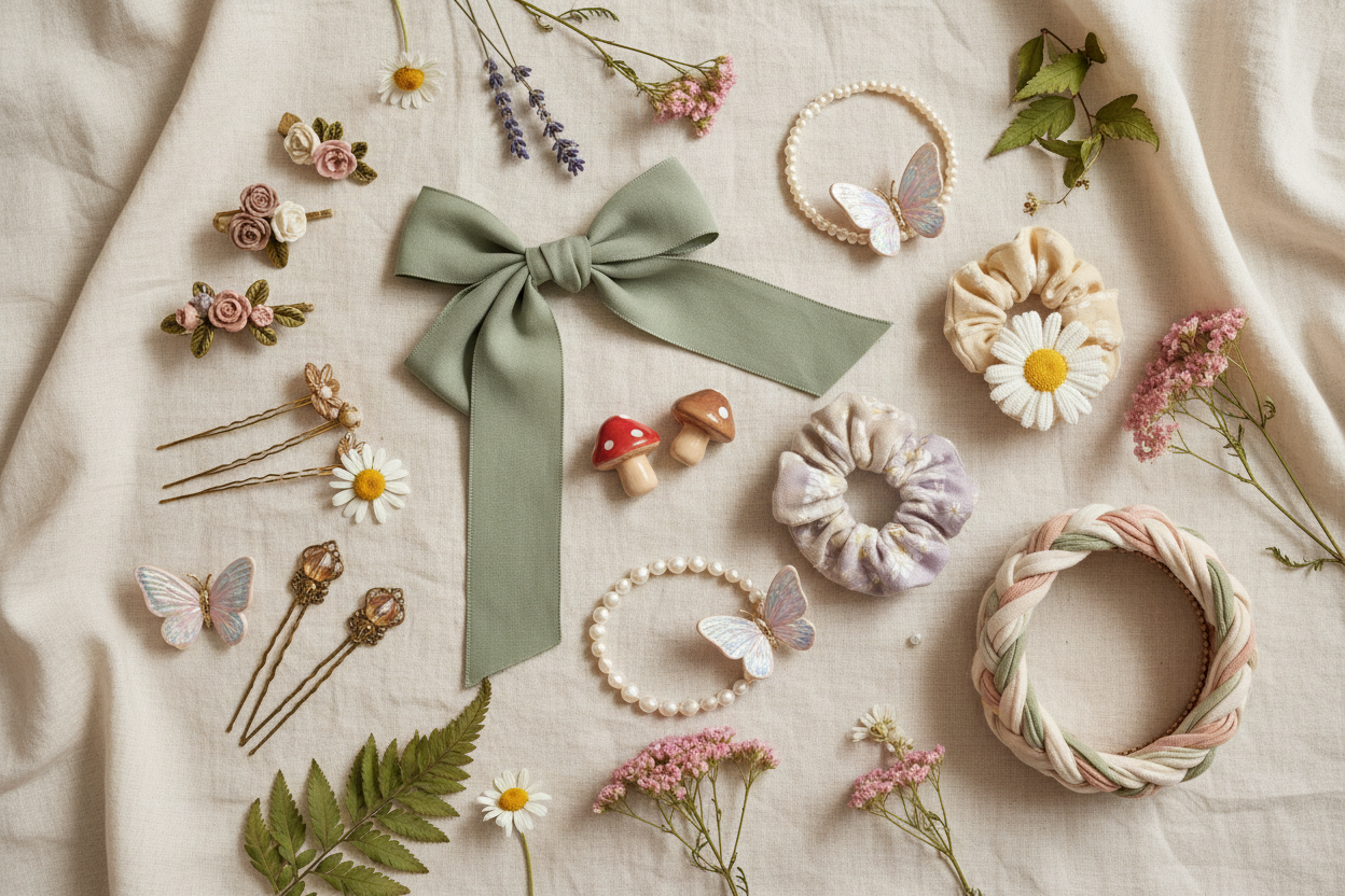 Cottagecore Hair Accessories: 12 Storybook Pieces