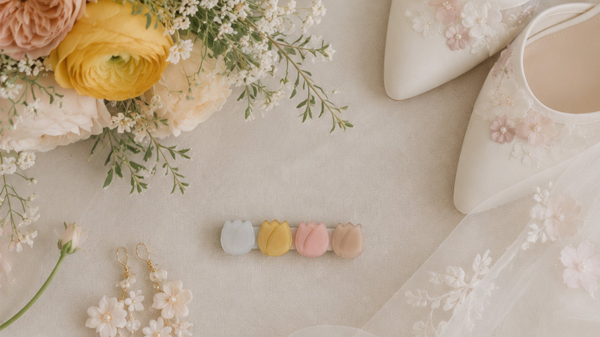 How to choose flower girl hair accessories to suit the dress