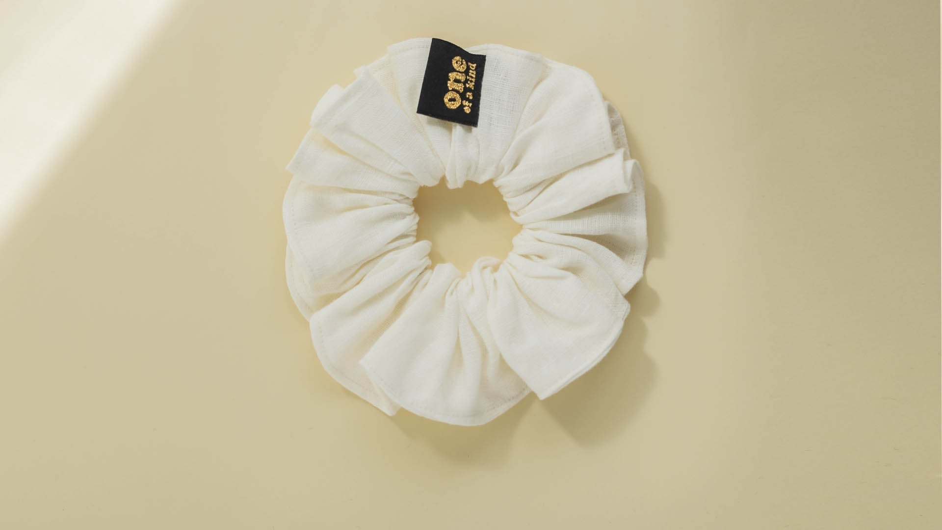 How to care for a linen scrunchie (and keep it soft)