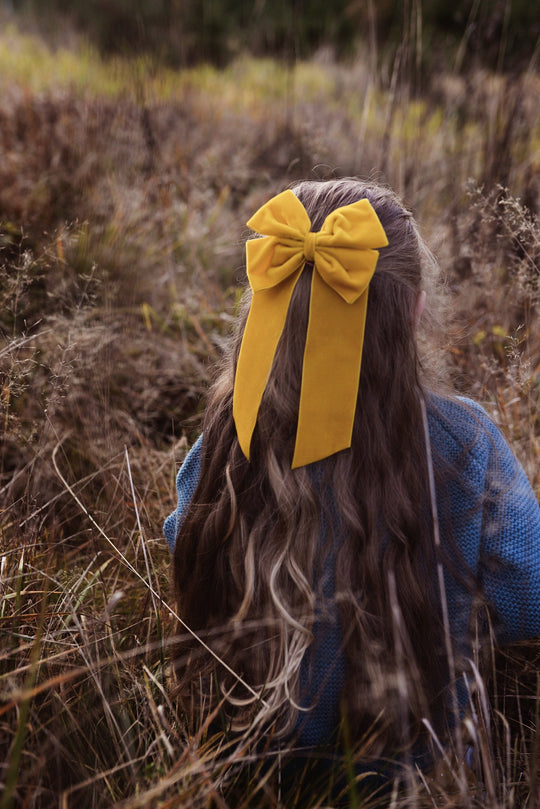 Big Velvet Hair Bow Emma