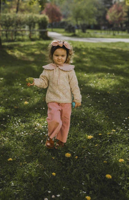 Wide children corduroy pants Dora