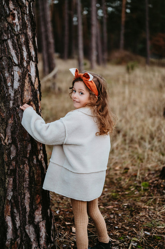 Linen Headband Fox