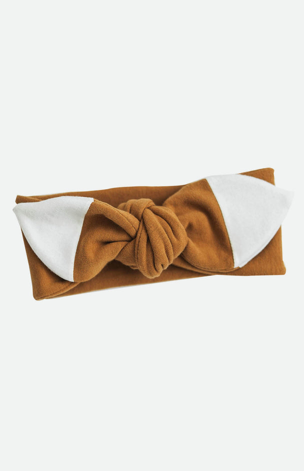 Cotton Knit Headband Fox