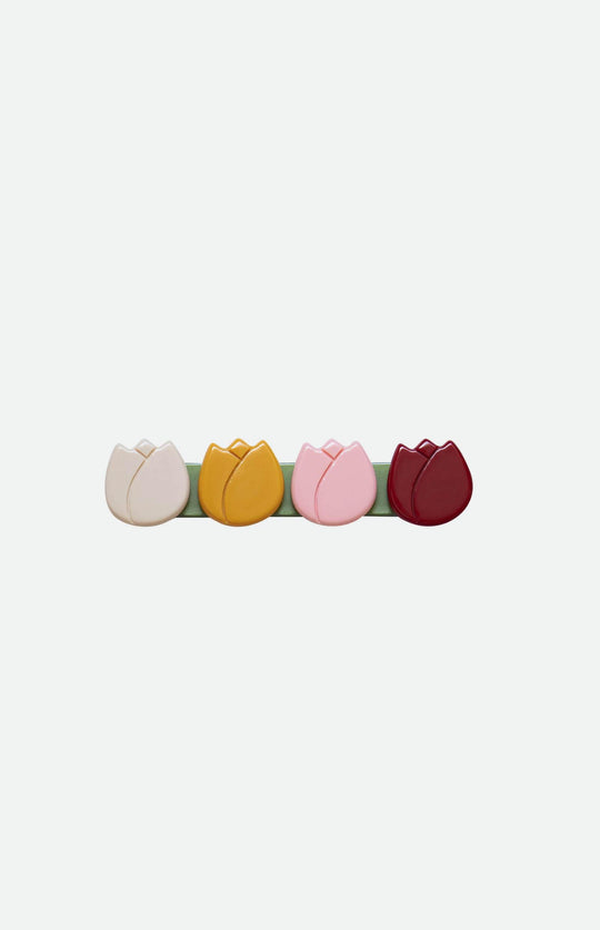 Small Tulip Flower  Hair Clip