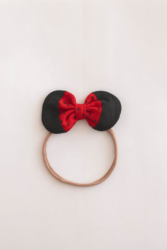 Baby linen Ladybug Hair Accessory
