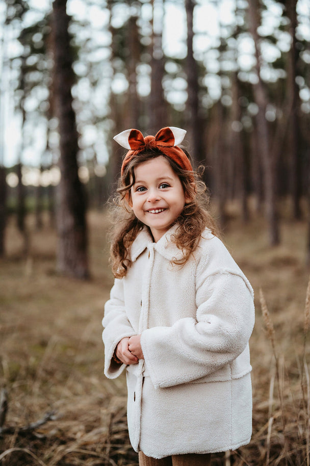 Linen Headband Fox