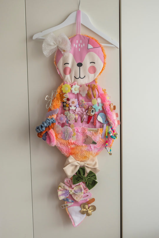 Pink Little Fox Hair Organizer