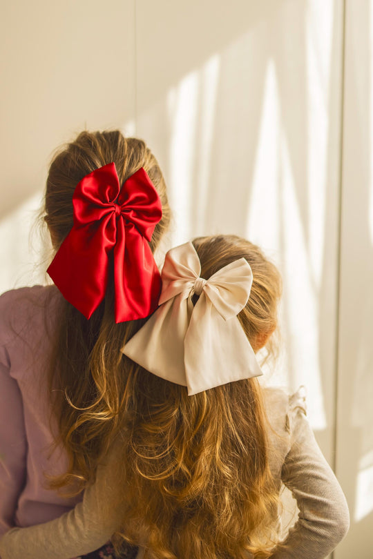 Big Satin Hair Bow