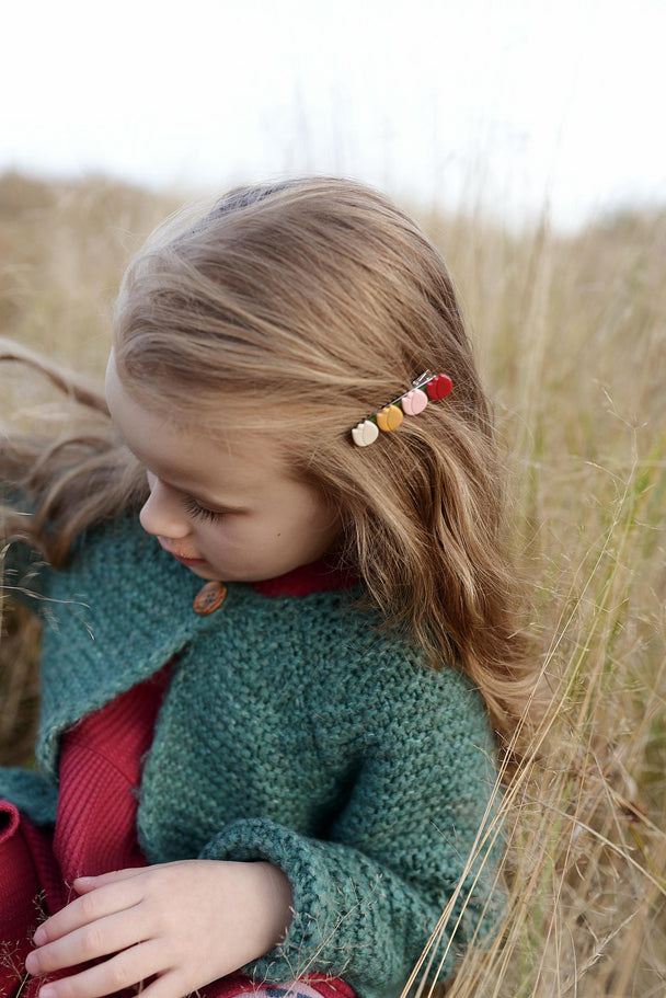 Small Tulip Flower  Hair Clip