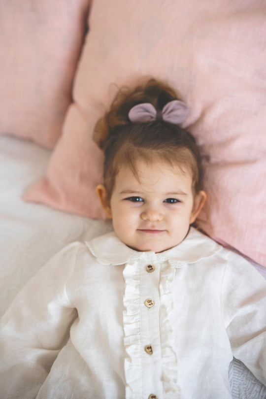 Linen Baby Bunny Hair Accessory