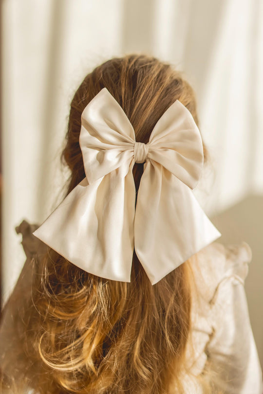 Big Satin Hair Bow