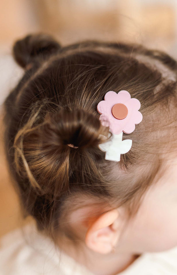 Daisy Hair Clip - Set of  2