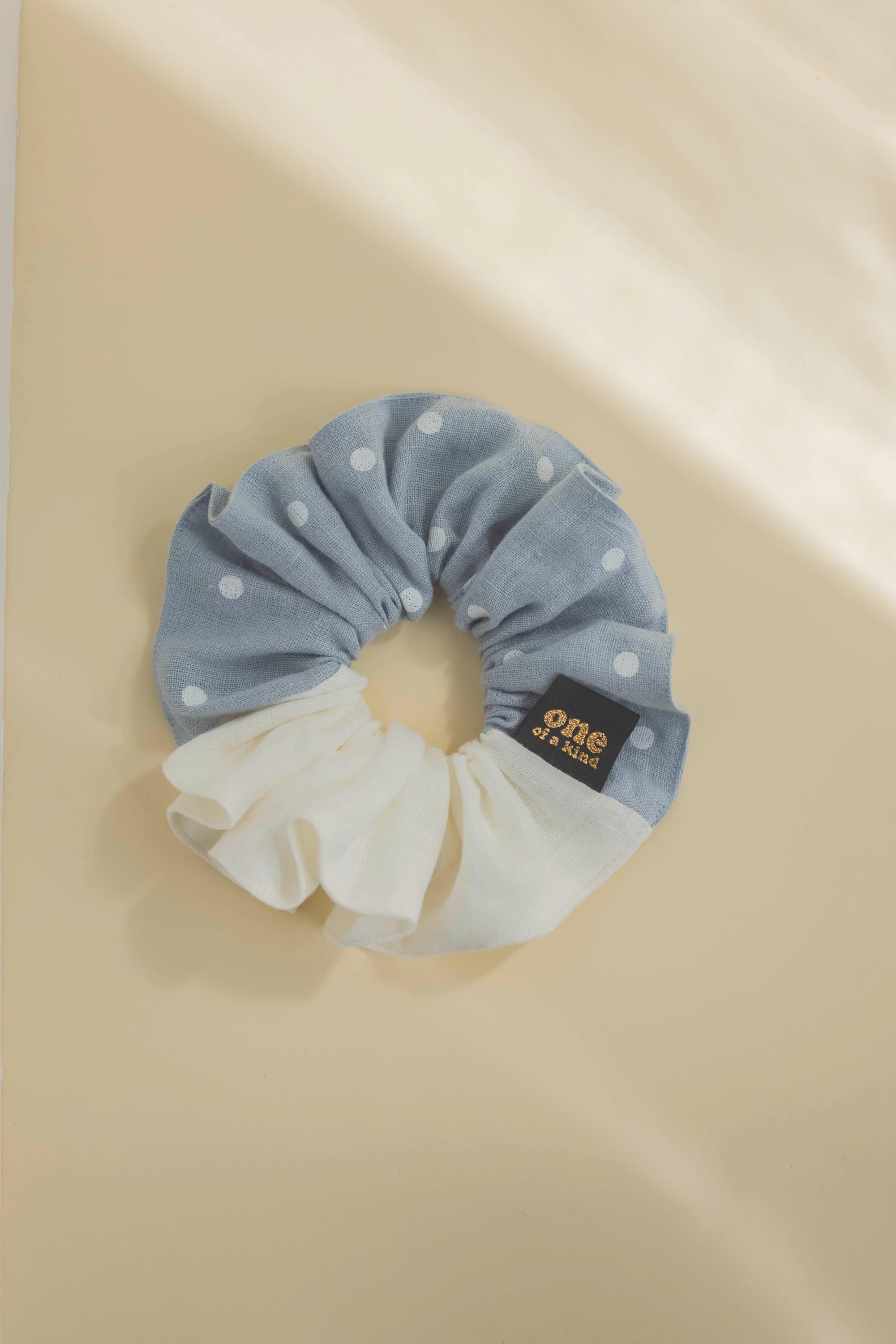 Big Linen Scrunchie - One Of A Kind