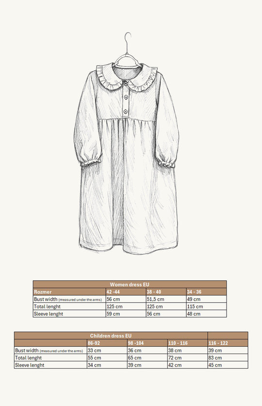 Célia Linen Dress with buttons