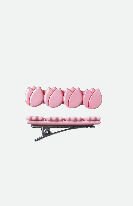 Cellulose Acetate Tulip Hair Clip